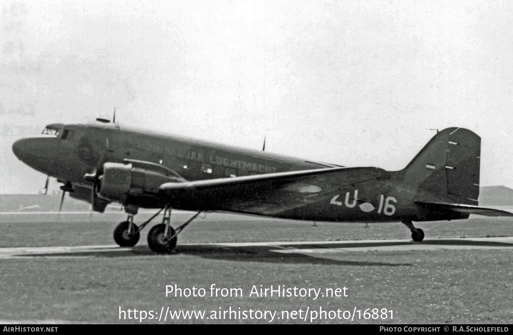 Aircraft Photo of X-16 | Douglas C-47B Skytrain | Netherlands - Air Force | AirHistory.net #16881