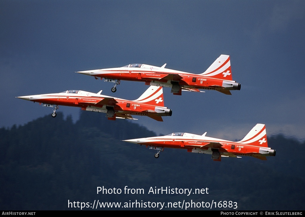 Aircraft Photo of J-3085 | Northrop F-5E Tiger II | Switzerland - Air Force | AirHistory.net #16883