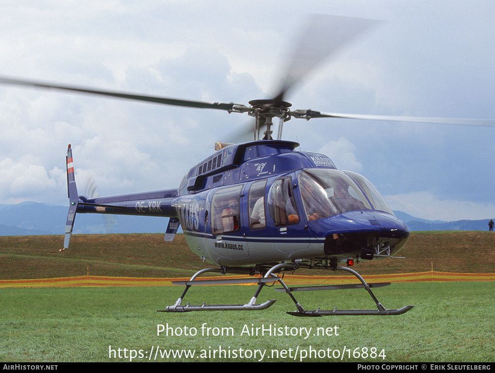 Aircraft Photo of OE-XRK | Bell 407 | Knaus Helicopter | AirHistory.net #16884