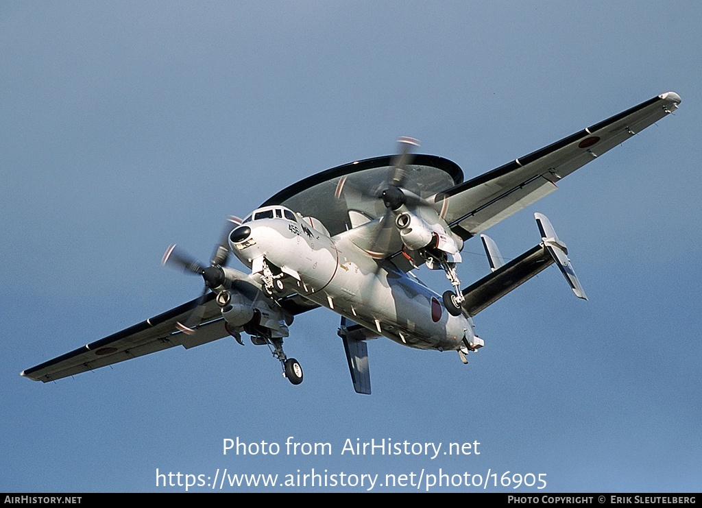 Aircraft Photo Of 54 3456 Grumman E 2c Hawkeye Japan Air Force Airhistory Net