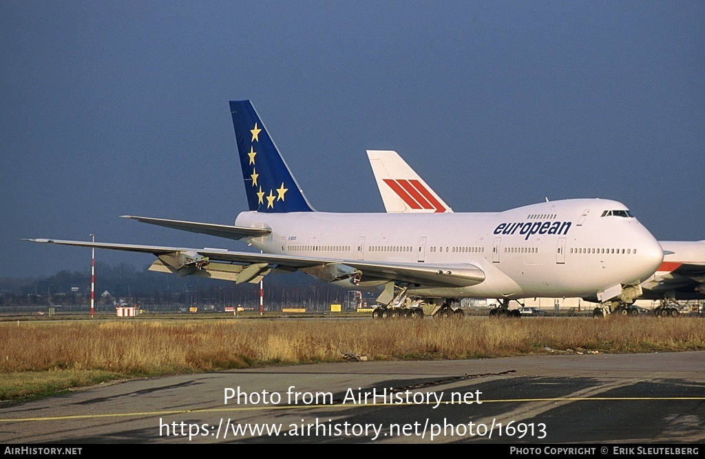 Aircraft Photo of G-BDXO | Boeing 747-236B | European Aircharter - EAL/EAC | AirHistory.net #16913