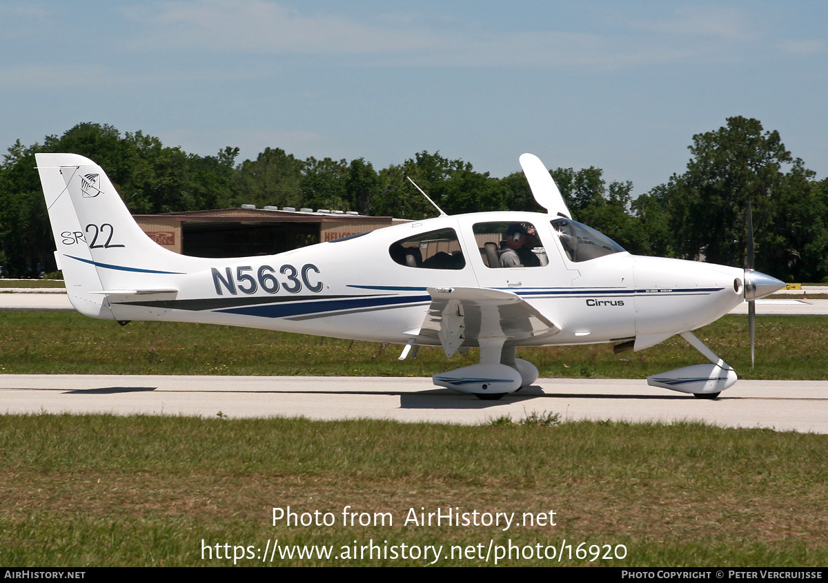 Aircraft Photo of N563C | Cirrus SR-22 G1 | AirHistory.net #16920