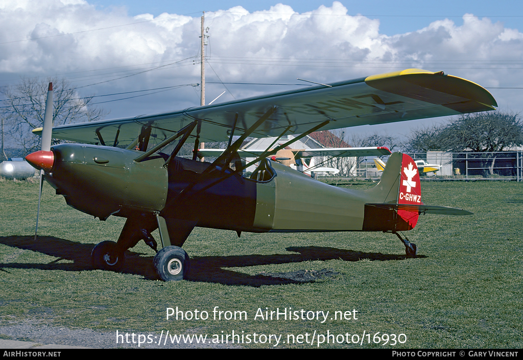 Aircraft Photo of C-GHWZ | Bakeng Duce | AirHistory.net #16930