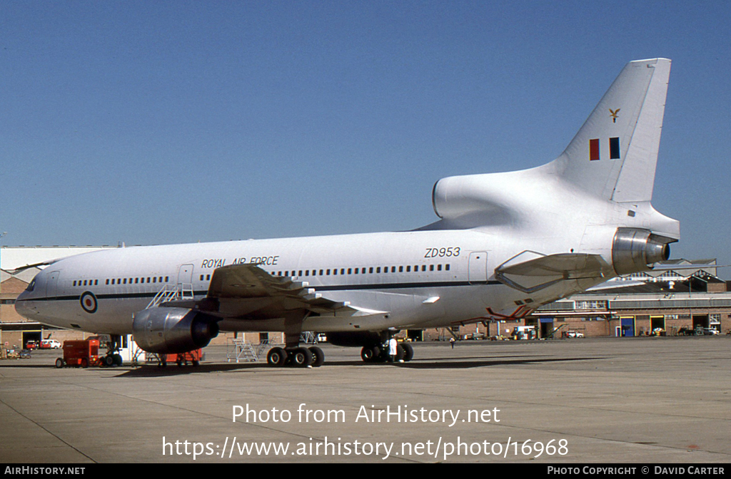 Aircraft Photo of ZD953 | Lockheed L-1011-385-3 TriStar KC.1 | UK - Air Force | AirHistory.net #16968