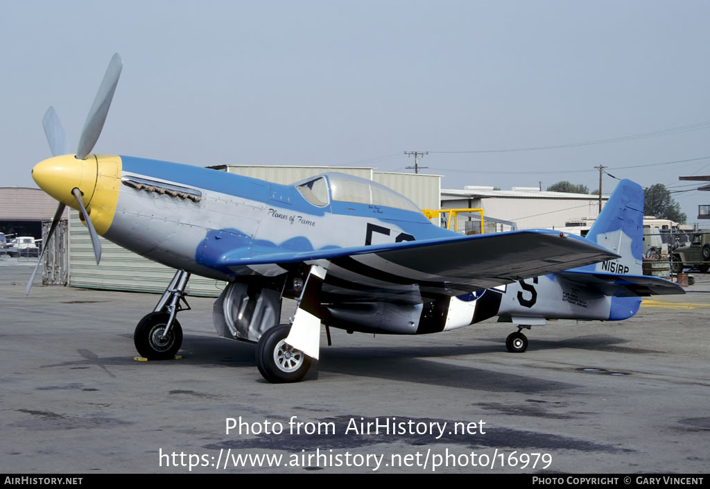 Aircraft Photo of N151PB | North American P-51D Mustang | AirHistory.net #16979