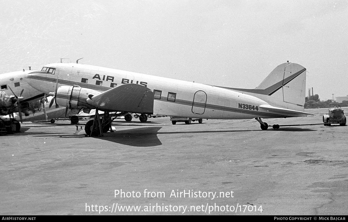 Aircraft Photo of N33644 | Douglas DC-3A-197E | Air Bus | AirHistory.net #17014