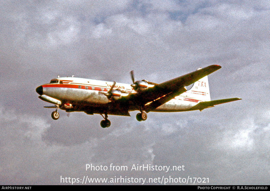 Aircraft Photo of SE-BDI | Douglas DC-6B | Transair Sweden | AirHistory.net #17021