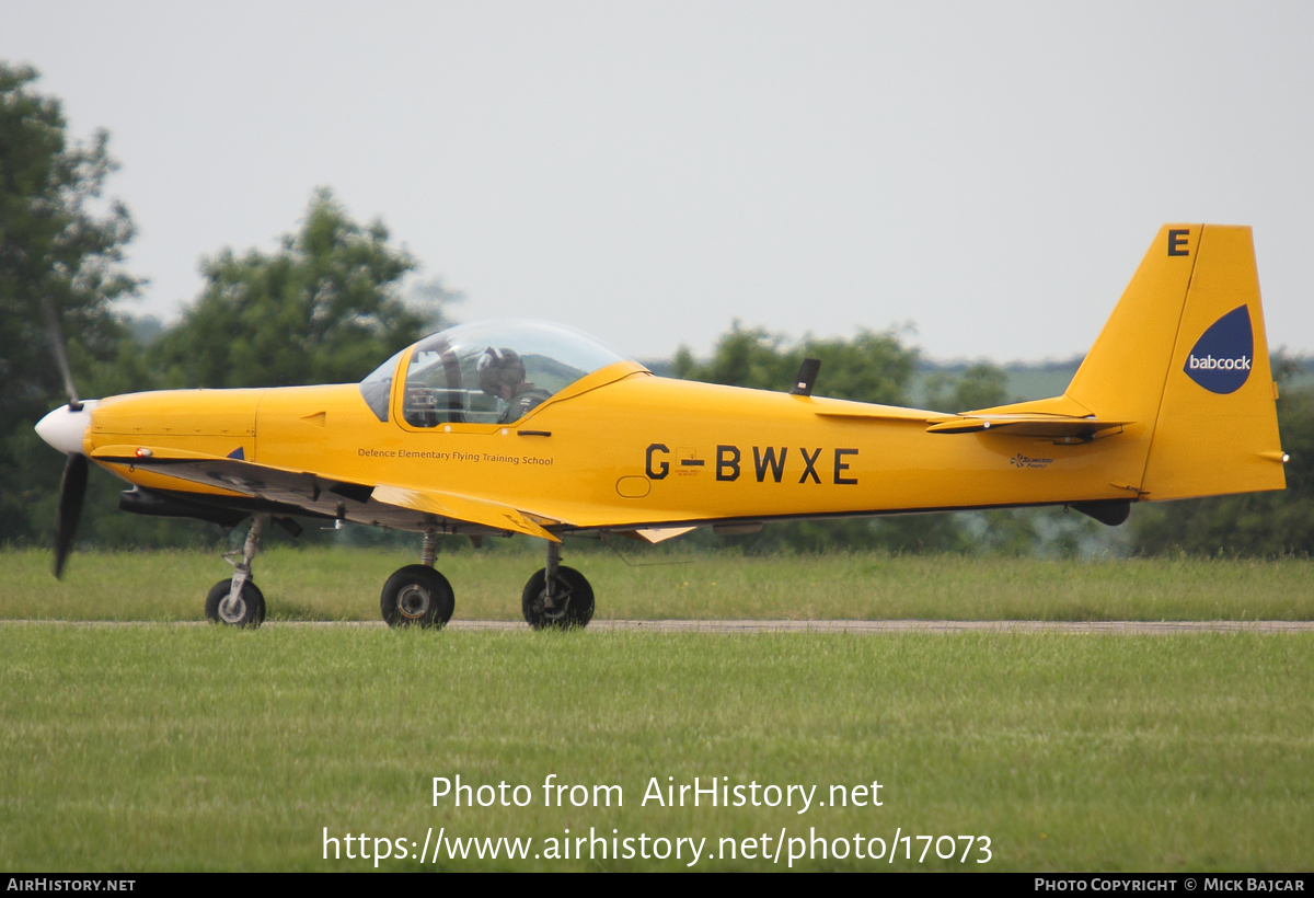 Aircraft Photo of G-BWXE | Slingsby T-67M-260 Firefly | Defence Elementary Flying Training School | AirHistory.net #17073