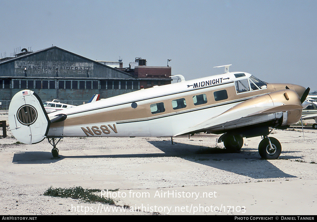 Aircraft Photo of N68V | Beech E18S | Midnight Aviation | AirHistory.net #17103