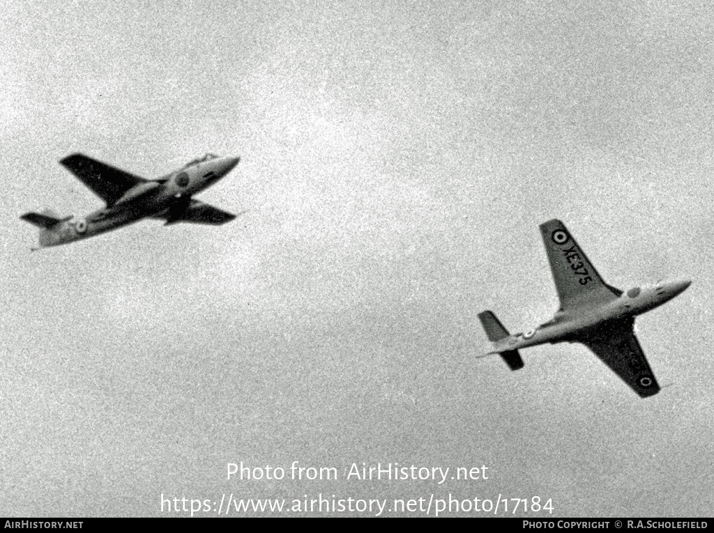 Aircraft Photo of XE375 | Hawker Sea Hawk FGA6 | UK - Navy | AirHistory.net #17184