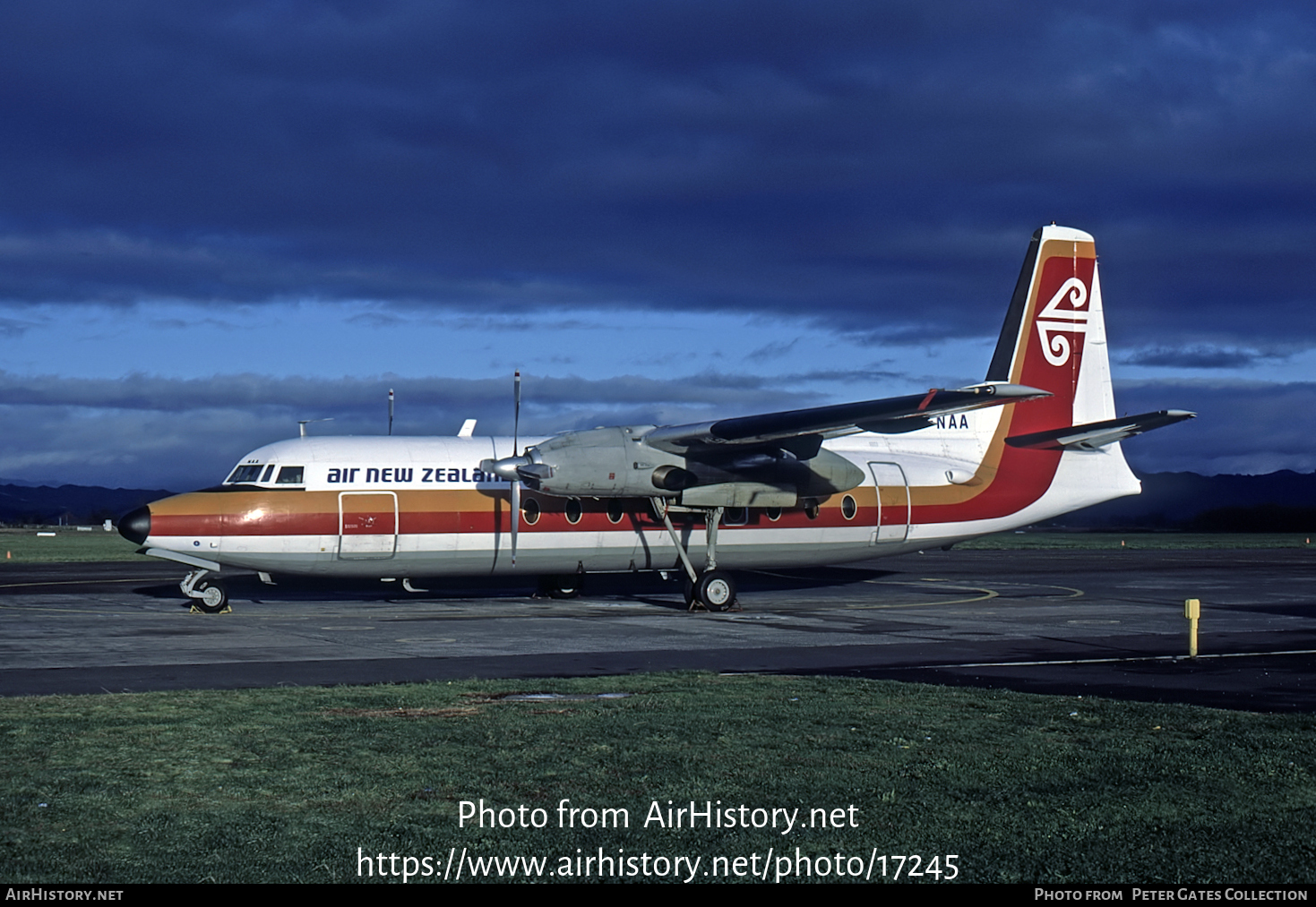 Aircraft Photo of ZK-NAA | Fokker F27-100 Friendship | Air New Zealand | AirHistory.net #17245