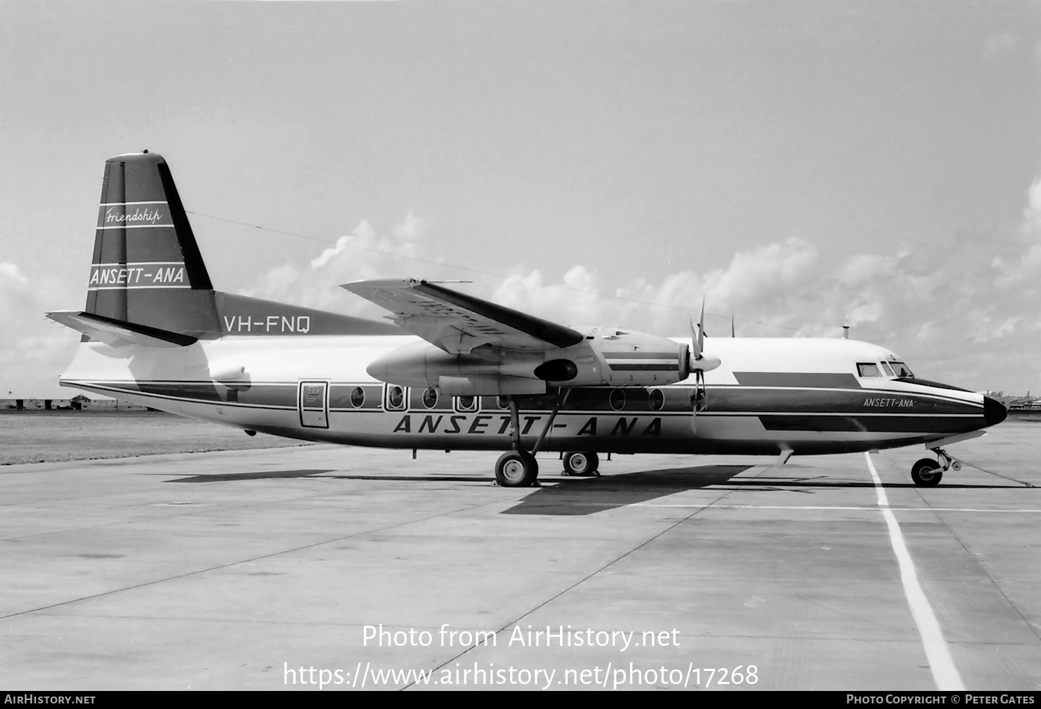 Aircraft Photo of VH-FNQ | Fokker F27-600 Friendship | Ansett - ANA | AirHistory.net #17268