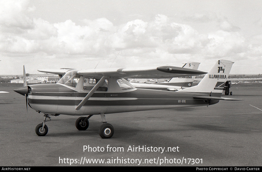 Aircraft Photo of VH-KPQ | Cessna 150G | Illawarra Flying School | AirHistory.net #17301