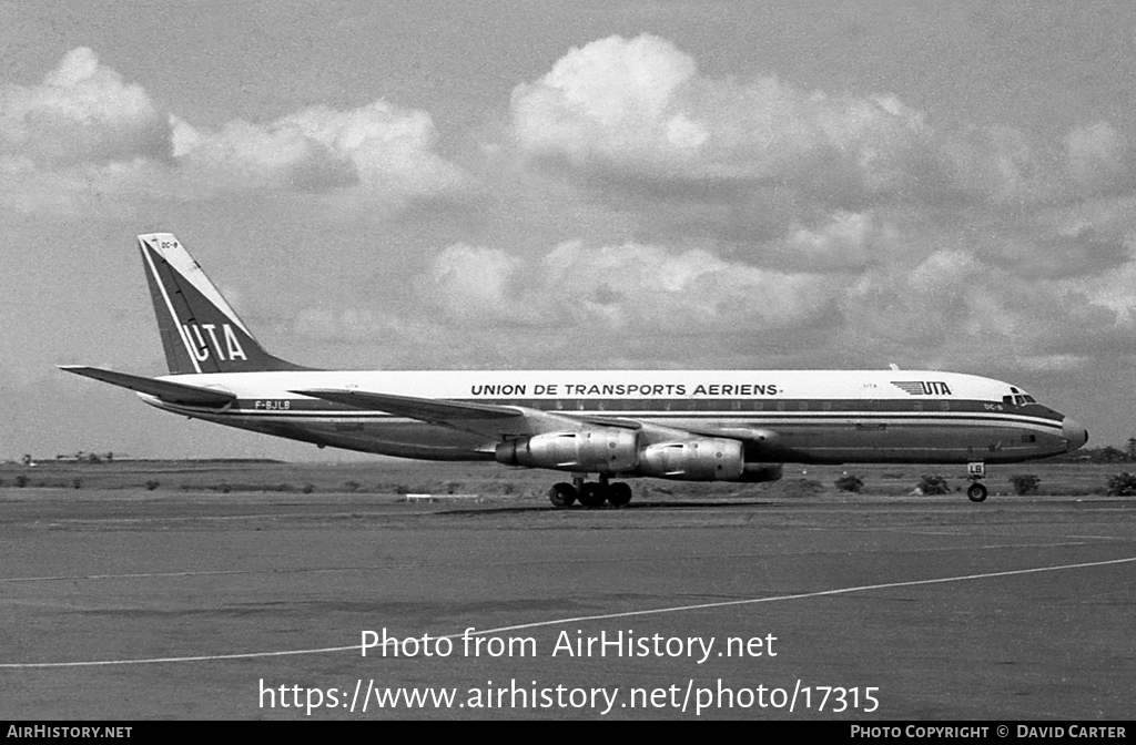 Aircraft Photo of F-BJLB | Douglas DC-8-53 | UTA - Union de Transports Aériens | AirHistory.net #17315
