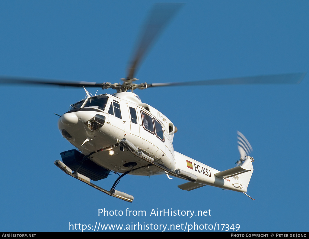 Aircraft Photo of EC-KSJ | Bell 412EP | Inaer | AirHistory.net #17349