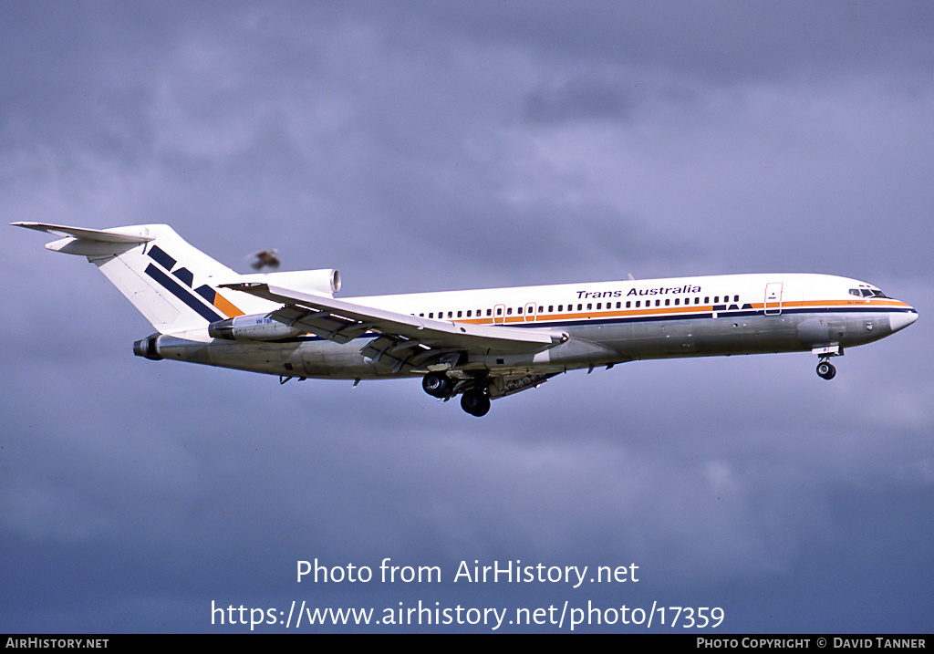 Aircraft Photo of VH-TBR | Boeing 727-276/Adv | Trans-Australia Airlines - TAA | AirHistory.net #17359