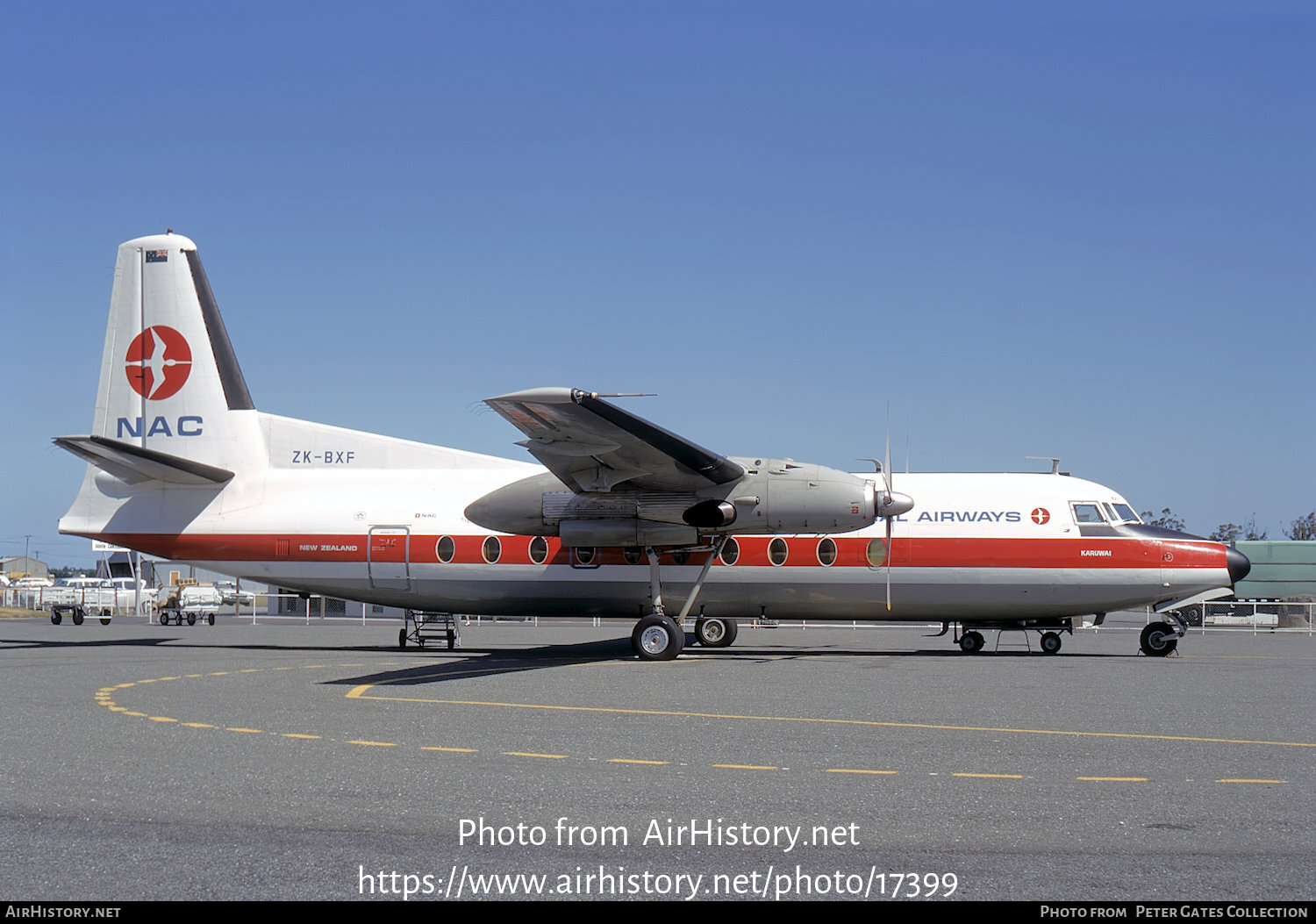 Aircraft Photo of ZK-BXF | Fokker F27-100 Friendship | New Zealand National Airways Corporation - NAC | AirHistory.net #17399