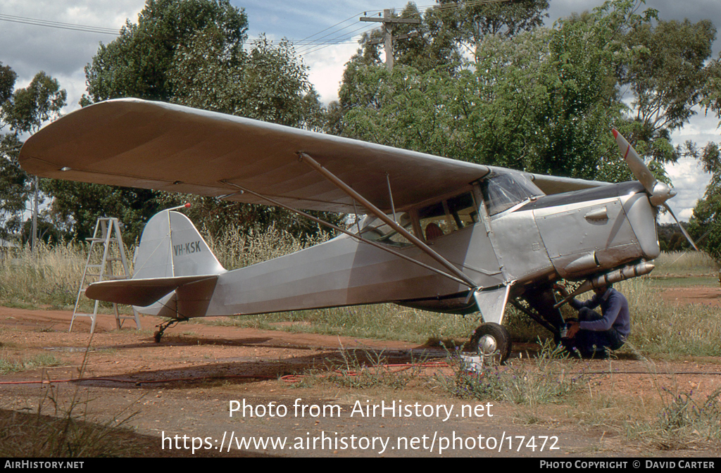 Aircraft Photo of VH-KSK | Auster J-5 Adventurer | AirHistory.net #17472