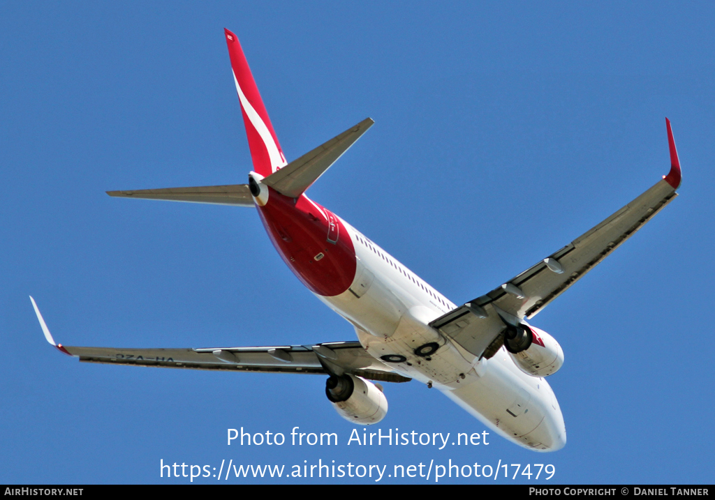 Aircraft Photo of VH-VZC | Boeing 737-838 | Qantas | AirHistory.net #17479