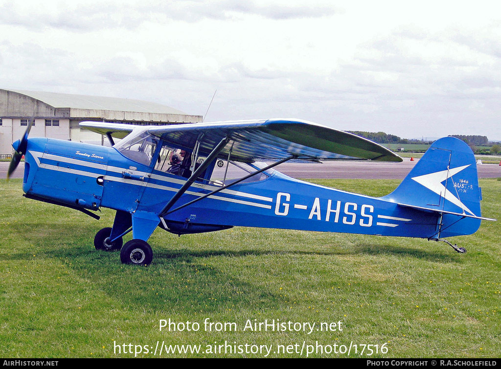 Aircraft Photo of G-AHSS | Auster J-1N Alpha | AirHistory.net #17516