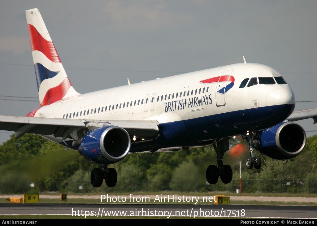 Aircraft Photo of G-BUSB | Airbus A320-111 | British Airways | AirHistory.net #17518