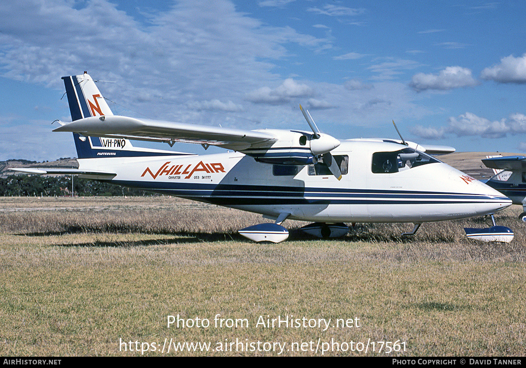 Aircraft Photo of VH-PNQ | Partenavia P-68B | Nhill Air | AirHistory.net #17561