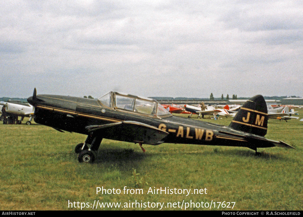 Aircraft Photo of G-ALWB | De Havilland DHC-1 Chipmunk Mk22A | AirHistory.net #17627