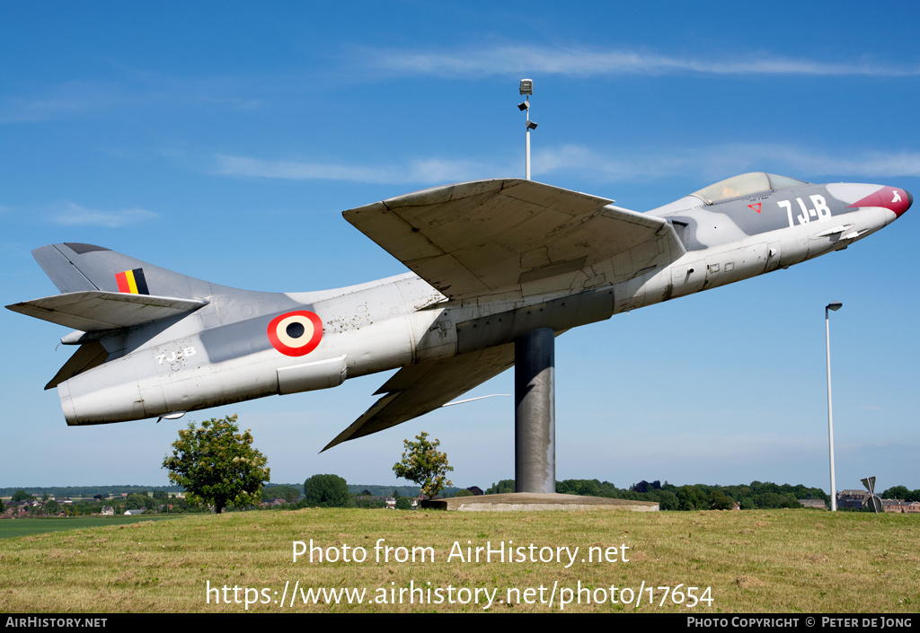 Aircraft Photo of IF-65 | Hawker Hunter F6 | Belgium - Air Force | AirHistory.net #17654