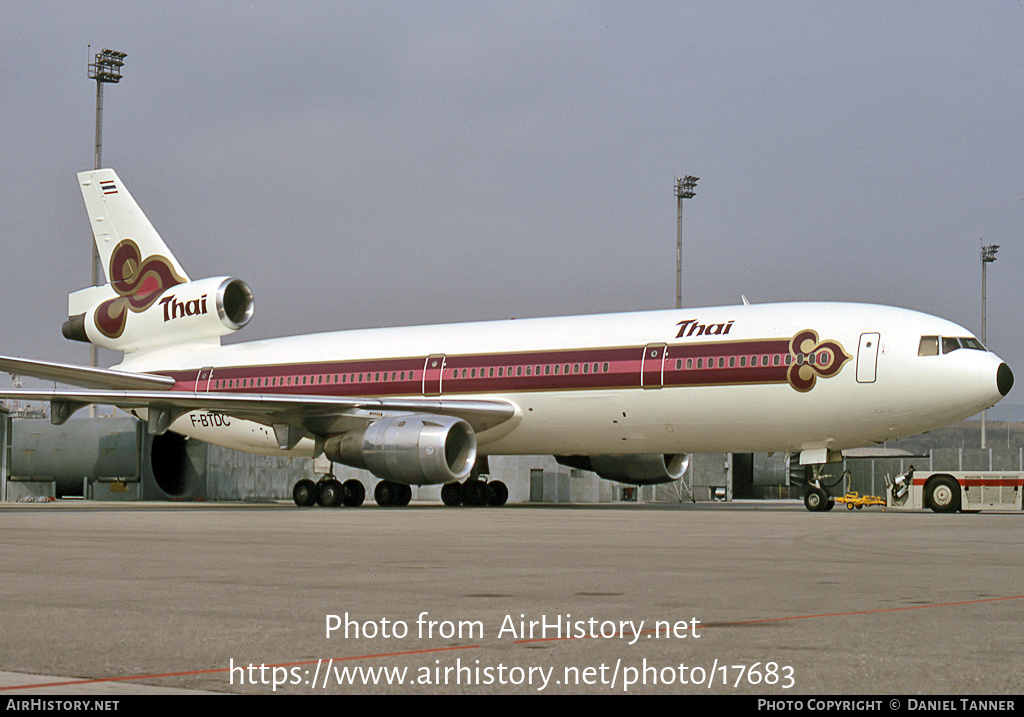 Aircraft Photo of F-BTDC | McDonnell Douglas DC-10-30 | Thai Airways International | AirHistory.net #17683