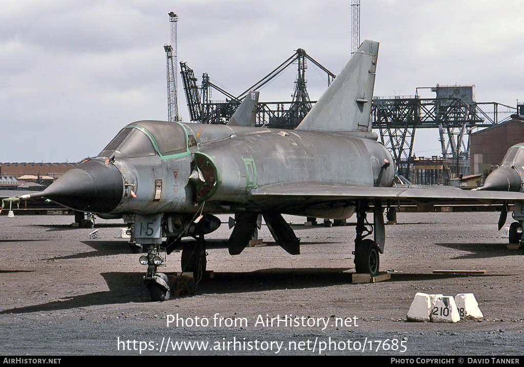 Aircraft Photo of A3-15 | Dassault Mirage IIIO(F/A) | Australia - Air Force | AirHistory.net #17685