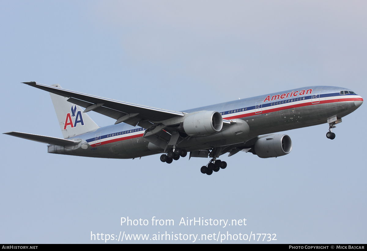 Aircraft Photo of N768AA | Boeing 777-223/ER | American Airlines | AirHistory.net #17732