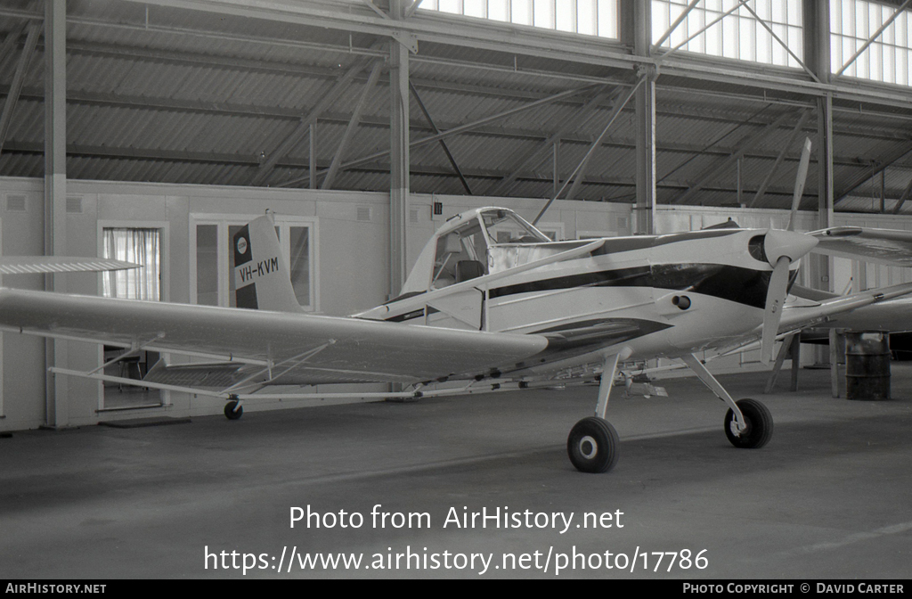 Aircraft Photo of VH-KVM | Cessna A188 AgWagon 300 | AirHistory.net #17786