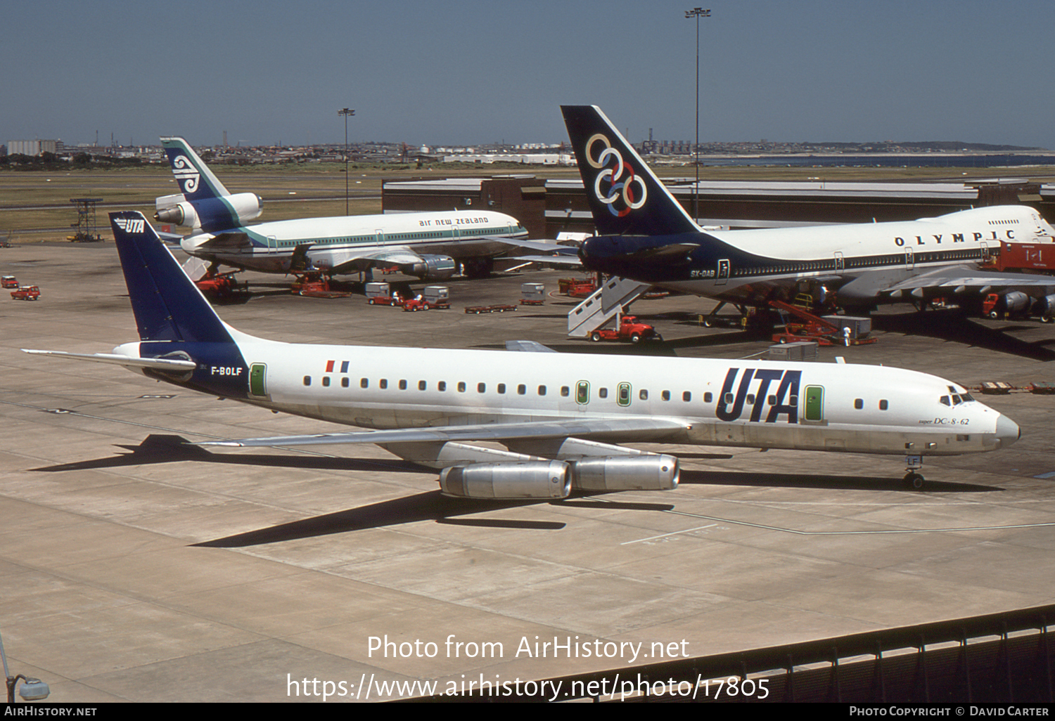 Aircraft Photo of F-BOLF | McDonnell Douglas DC-8-62 | UTA - Union de Transports Aériens | AirHistory.net #17805