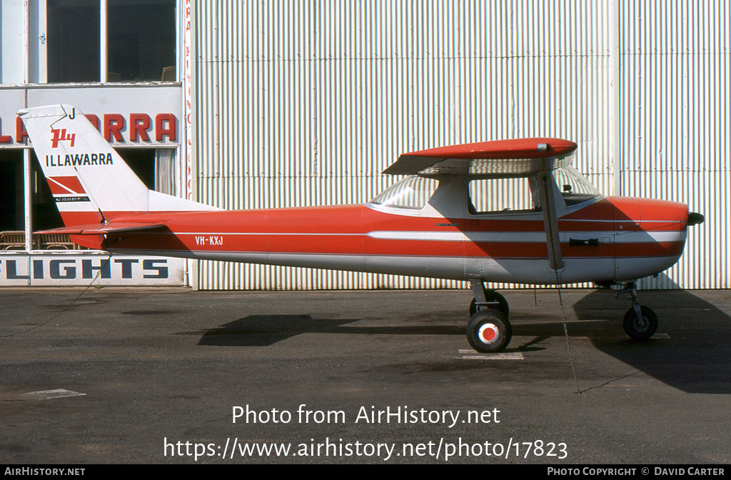 Aircraft Photo of VH-KXJ | Cessna 150G | Illawarra Flying School | AirHistory.net #17823