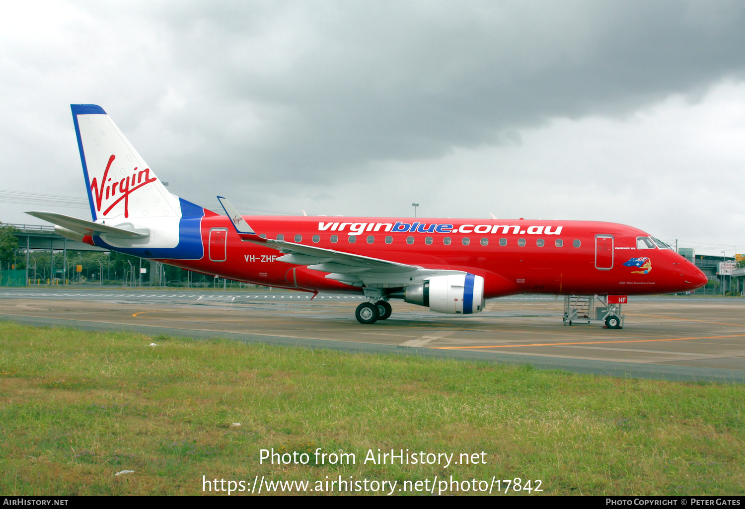 Aircraft Photo of VH-ZHF | Embraer 170LR (ERJ-170-100LR) | Virgin Blue Airlines | AirHistory.net #17842