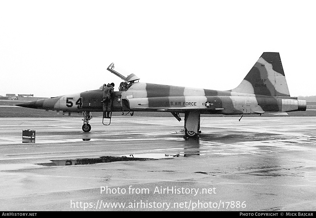Aircraft Photo of 74-1554 / 01554 | Northrop F-5E Tiger II | USA - Air Force | AirHistory.net #17886