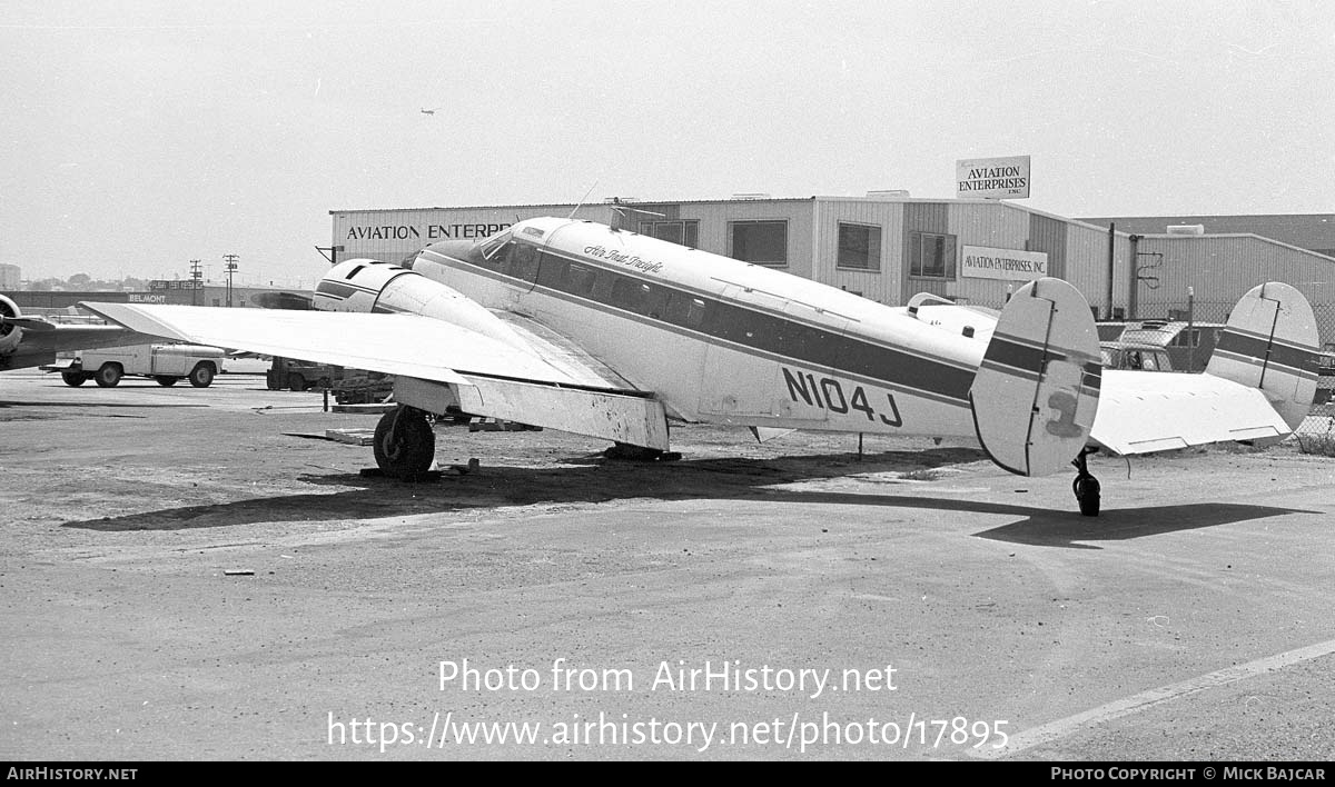 Aircraft Photo of N104J | Beech D18S | Air Fast Freight | AirHistory.net #17895