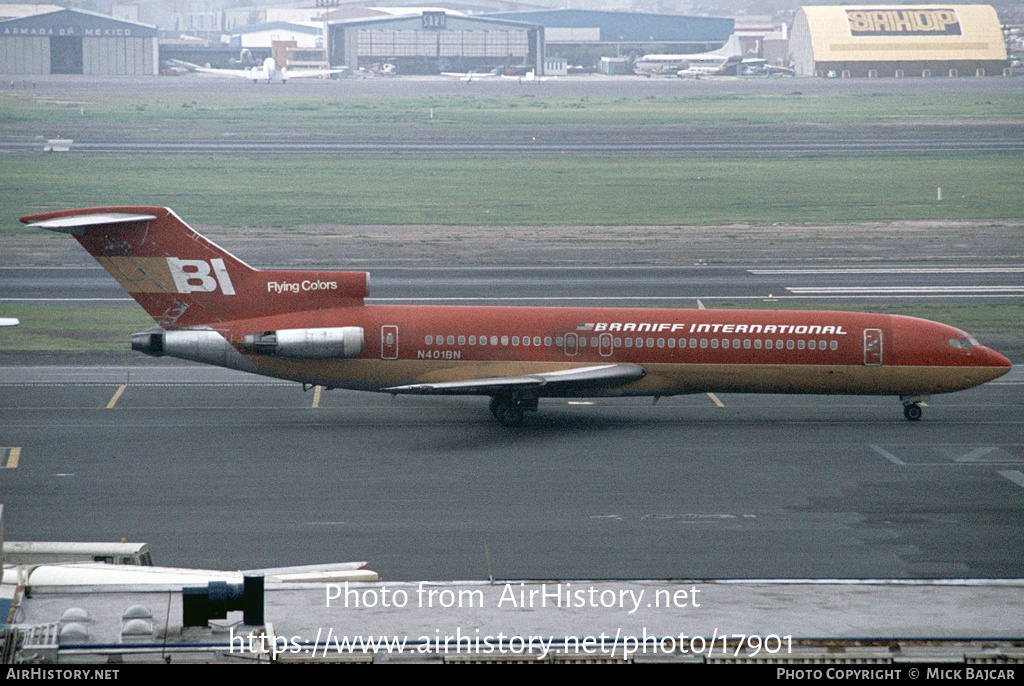 Aircraft Photo of N401BN | Boeing 727-227 | Braniff International Airways | AirHistory.net #17901