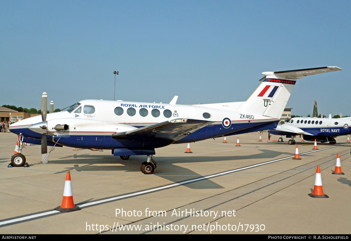 Aircraft Photo of ZK460 | Hawker Beechcraft B200GT King Air | UK - Air Force | AirHistory.net #17930