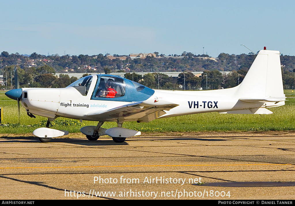 Aircraft Photo of VH-TGX | Grob G-115 | Flight Training Adelaide - FTA | AirHistory.net #18004