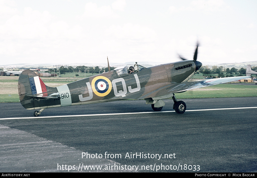 Aircraft Photo of AB910 | Supermarine 349 Spitfire LF5B | UK - Air Force | AirHistory.net #18033