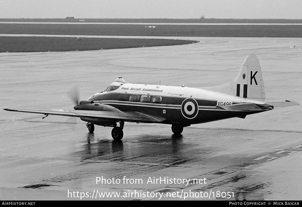 Aircraft Photo of XG496 | De Havilland D.H. 104 Devon C2 | UK - Air Force | AirHistory.net #18051