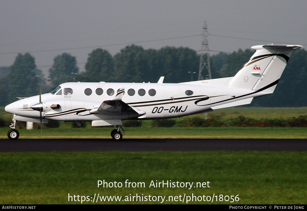 Aircraft Photo of OO-GMJ | Raytheon 350 King Air (B300) | ASL - Air Service Liège | AirHistory.net #18056