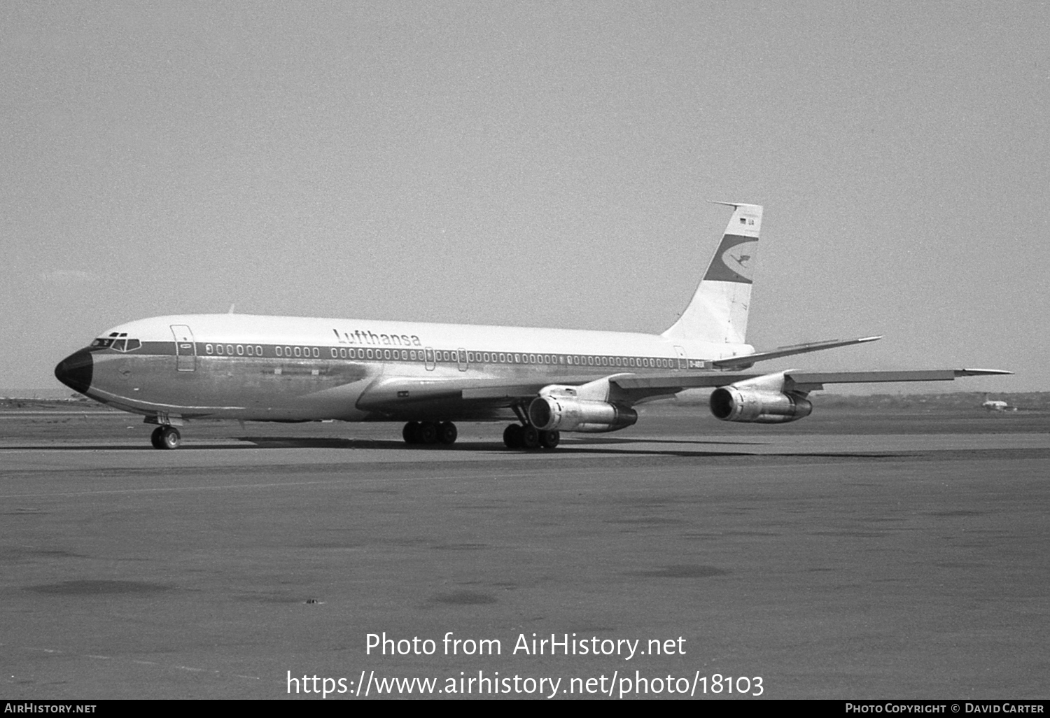 Aircraft Photo of D-ABUA | Boeing 707-330C | Lufthansa | AirHistory.net #18103