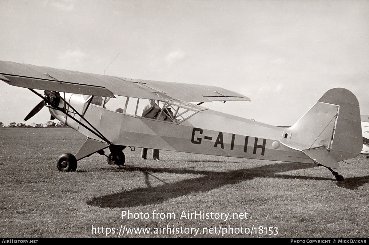 Aircraft Photo of G-AIIH | Piper J-3C-65 Cub | AirHistory.net #18153