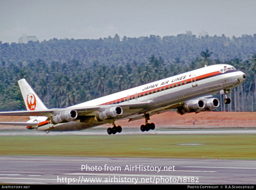 Aircraft Photo of JA8043 | McDonnell Douglas DC-8-61 | Japan Air Lines - JAL | AirHistory.net #18182