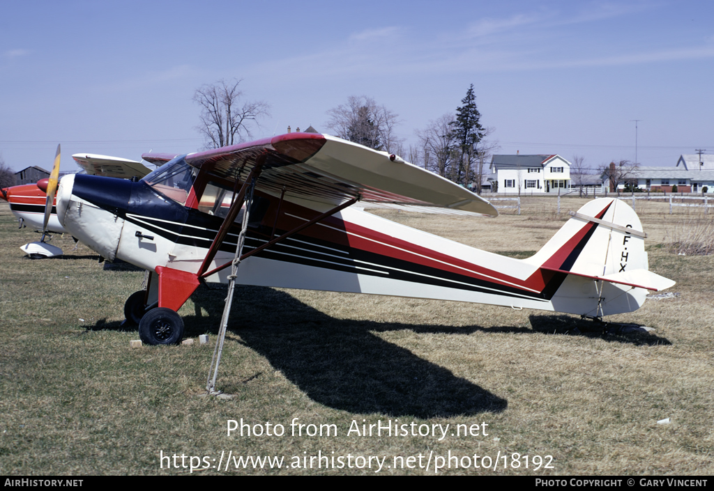 Aircraft Photo of CF-HXE | Taylorcraft BC-12D | AirHistory.net #18192