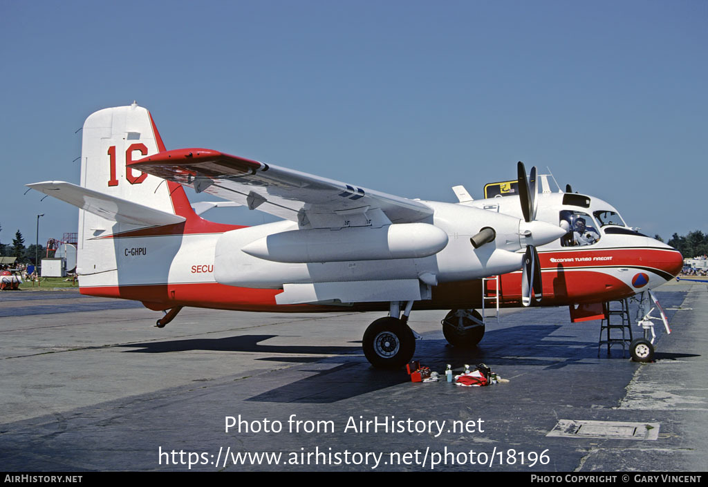 Aircraft Photo of C-GHPU | Conair S-2T Turbo Firecat | Sécurité Civile | AirHistory.net #18196