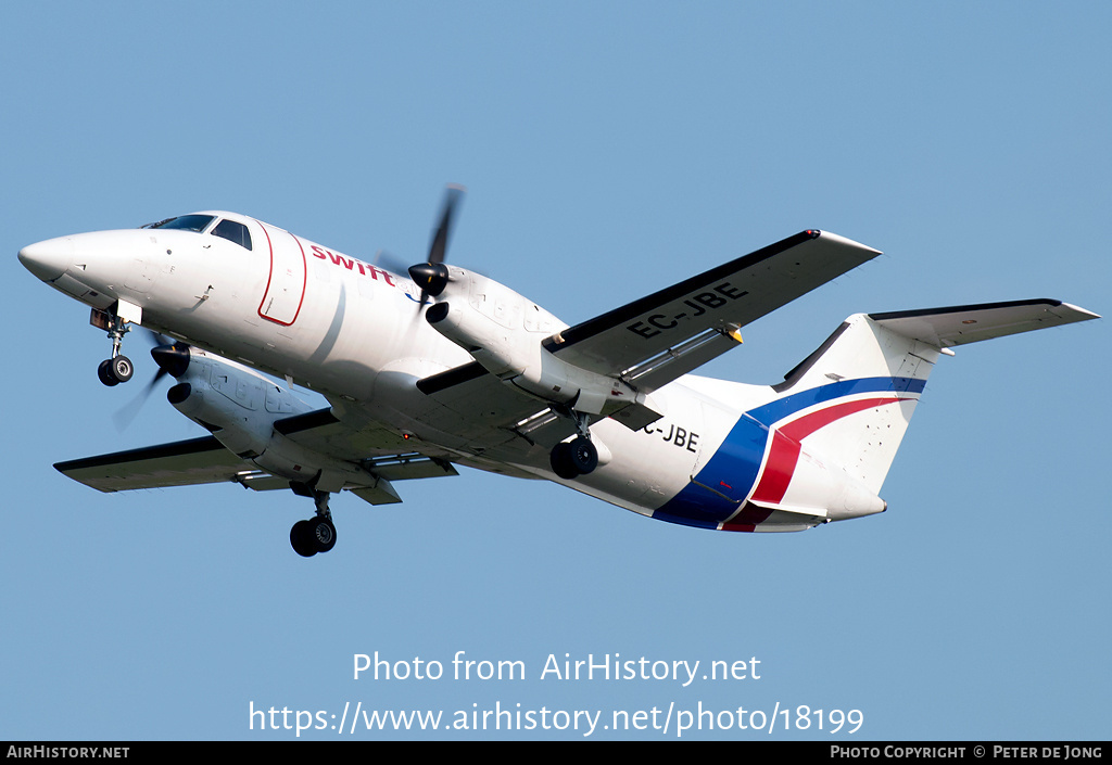 Aircraft Photo of EC-JBE | Embraer EMB-120(ERF) Brasilia | Swiftair | AirHistory.net #18199