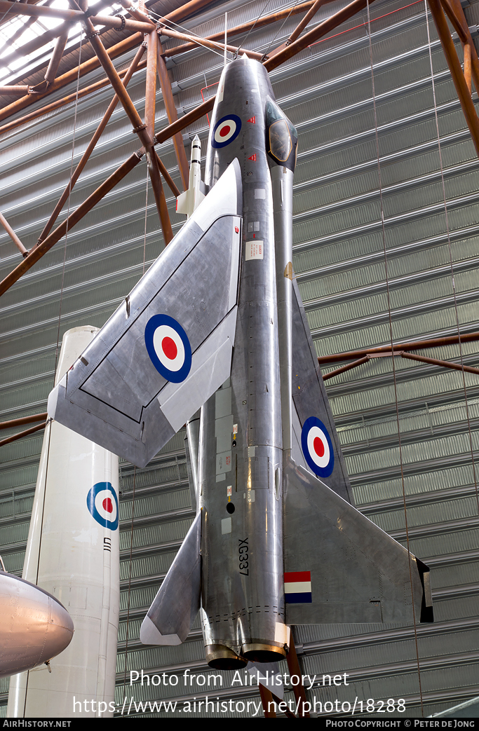 Aircraft Photo of XG337 | English Electric P.1B Lightning | UK - Air Force | AirHistory.net #18288